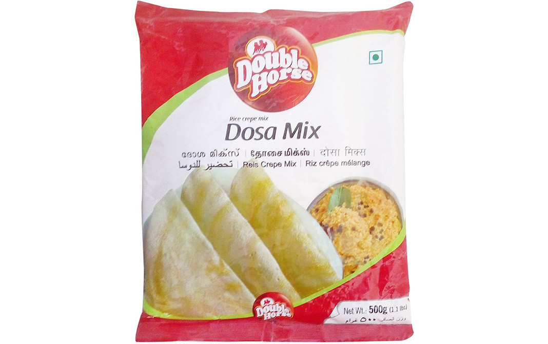 Double Horse Dosa Mix, Rice Crepe Mix   Pack  500 grams